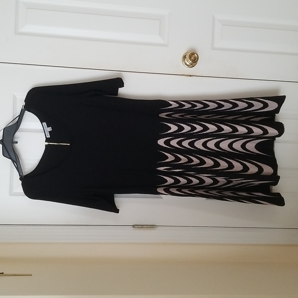 Danny and Nicole Knit Short Sleeve Dress